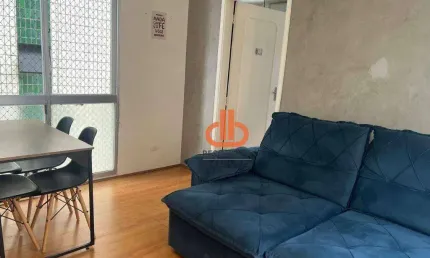 Apartamento com um quarto para alugar, 60 m² por r$ 3.502/mês - boqueirão - santos/sp