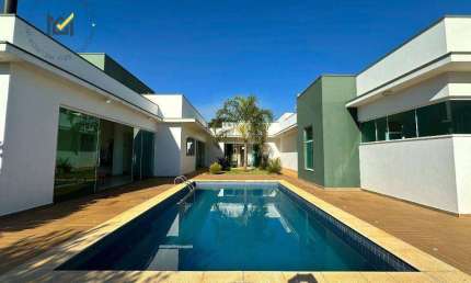 Casa com 3 dormitórios para alugar, 300 m² por R$ 10.000,00/mês - Condomínio Primavera - Salto/SP
