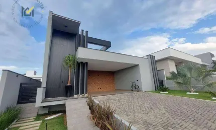 Casa com 3 dormitórios à venda, 268 m² por r$ 2.700.000,00 - condominio portal dos bandeirantes - salto/sp