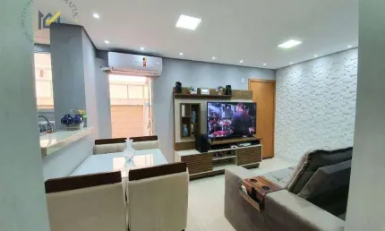 Apartamento com 2 dormitórios à venda, 45 m² por r$ 266.000,00 - condomínio parque solar dos pássaros - salto/sp