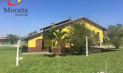 Chácara com 3 dormitórios à venda, 2800 m² por R$ 1.000.000,00 - Chácara Maracajás - Salto/SP