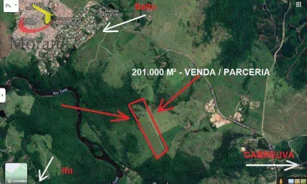 Terreno à venda, 201000 m² por r$ 11.500.000,00 - pedregulho - itu/sp