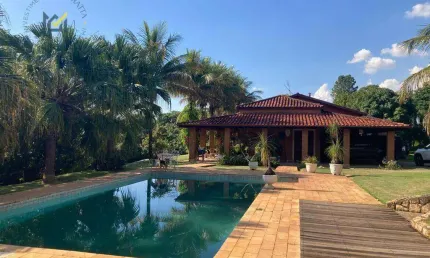 Chácara com 4 dormitórios à venda, 5000 m² por R$ 3.192.000,00 - Condomínio Recanto das Flores - Indaiatuba/SP