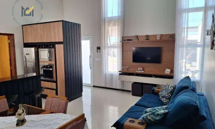 Casa com 3 dormitórios à venda, 99 m² por R$ 883.120,00 - Condomínio Montreal - Indaiatuba/SP