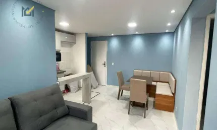 Apartamento com 2 dormitórios para alugar, 49 m² por R$ 1.600/mês + condomínio + IPTU - Rancho Grande - Itu/SP
