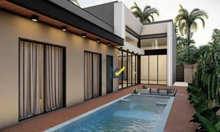 Casa em condomínio com 3 dormitórios à venda, 267 m² por r$ 4.000.000 - condomínio villa dos pinheiros - indaiatuba/sp