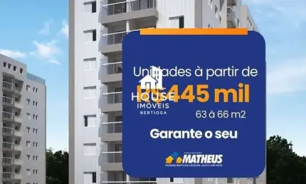 Lançamento- Apartamento com 2 dormitórios ótima localização em Bertioga/SP