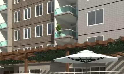 Apartamento com 1 quarto à venda na Avenida Tomé de Souza, 7.601, Vista Linda, Bertioga
