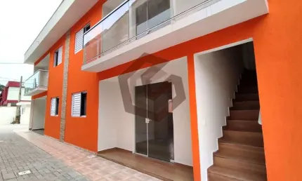Villágio com 2 Dormitórios na Vila Itapanhaú, Centro de Bertioga/SP