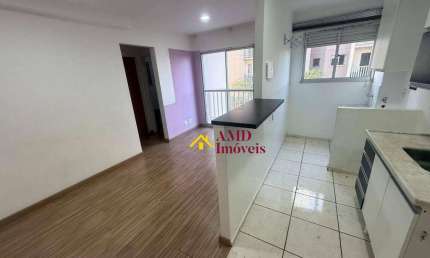 Apartamento com 2 dormitórios para alugar, 45 m² por R$ 1.474,48/mês - Jardim São Francisco - Piracicaba/SP