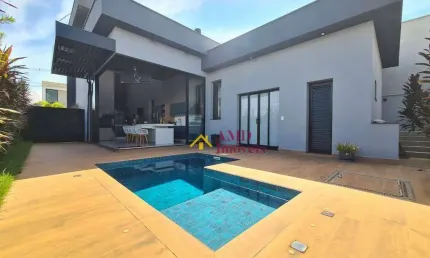 Casa com 3 dormitórios à venda, 163 m² por R$ 1.400.000,00 - Ondas - Condomínio Soleil - Piracicaba/SP