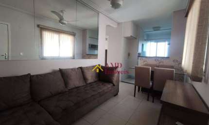 Apartamento com 2 dormitórios, 45 m² - venda por R$ 180.000,00 ou aluguel por R$ 1.617,53/mês - Dois Córregos - Piracicaba/SP