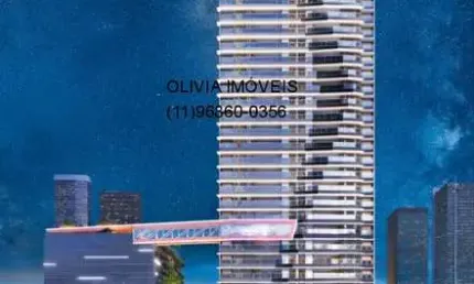 Apartamento a venda com 89mts, 2 suítes, terraço gourmet,1 vaga a 300m do Shopping Morumbi