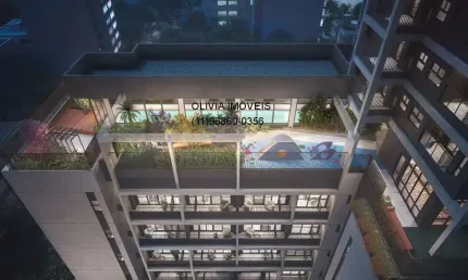 Apartamento a venda com 62mts, 2 dormitórios, 1 suíte, terraço gourmet, 1 vagas ao lado do Metrô Vila Madalena