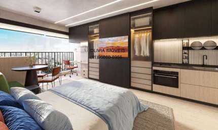 Imperdível! Apartamento à venda em São Paulo-SP, Vila Mariana, 1 quarto, 1 banheiro, 25,00 m² de área.