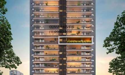 Apartamento a venda com 166mts, 4 suítes, terraço gourmet, 2 vagas na Vila Clementino.