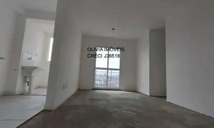 Apartamento à venda no Centro de Diadema-SP: 2 quartos, 1 sala, 1 banheiro, 1 vaga e 47,83 m² de área.