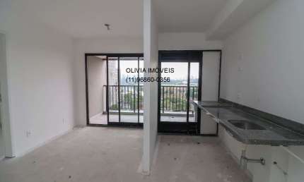 Apartamento a venda com 43mts com  2 dormitórios, 1 wc, terraço, em Pinheiros a 700m do Shopping Eldorado.