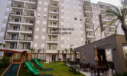 Apartamento a venda com 59mts, 2 dormitórios sendo 1 suíte, sala ampla, terraço e 1 vaga na Vila das Mercês.