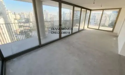 Apartamento a venda com 231,54mts, 3 suítes, hall privativo, 4 vagas, na Vila Olímpia