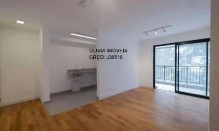 Apartamento a venda com 68,10mts, 2 dormitórios sendo1 suíte, terraço, 1 vaga no Brooklin.