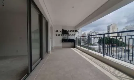 Apartamento de Luxo em Moema: 3 quartos, 3 suítes, 3 salas, 5 banheiros, 2 vagas, 149m² - São Paulo-SP