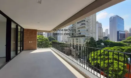 Apartamento a venda com 309mts, 4 suítes, terraço gourmet, 4 vagas na Vila Nova Conceição.