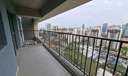 Apartamento de 2 quartos com 1 suíte à venda em santo amaro, são paulo-sp: 47m² de conforto e elegância!