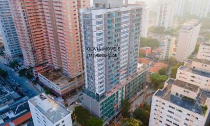 Apartamento à venda em Santo Amaro, SP: 2 quartos, 1 suíte, 1 sala, 2 banheiros, 1 vaga, 68m² de área. Confira!