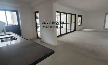 Apartamento de luxo com 3 suítes no coração de Mirandópolis, São Paulo-SP: 141,60m² e 2 vagas de garagem!