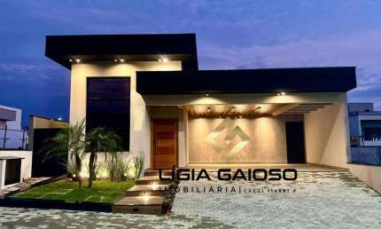 Casa em Condomínio de Alto Padrão em Caçapava-SP: 3 Quartos, 1 Suíte, 2 Salas, 4 Vagas e 150m² de Área!