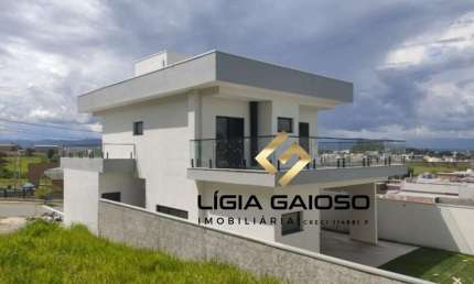 Casa em condomínio fechado com 3 quartos à venda no Residencial Colinas, Caçapava  por R$ 950.000