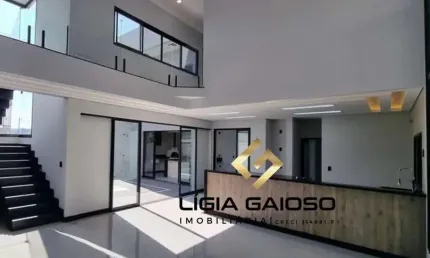 Lindo sobrado 400m² 5 dorms alto padrão no res. monte carlo!