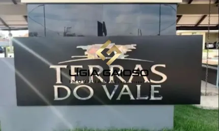 Terreno à venda no condomínio terras do vale, caçapava  por r$ 450.000