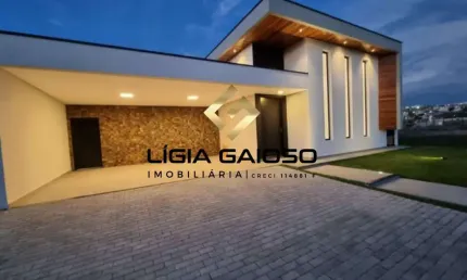 Lindíssima casa térrea ALTO PADRÃO 270m² 3 suítes no Mont Blanc! - URBANOVA