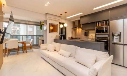 Apartamento tipo para venda em Vila Gumercindo com 3 quartos, sendo 1 suíte, 103m²