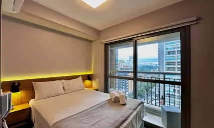 Studio para venda em indianópolis com 1 quarto, sendo 1 suíte, 21m²