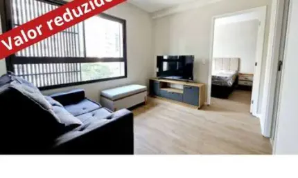 Apartamento tipo para venda em brooklin com 1 quarto, 39m²