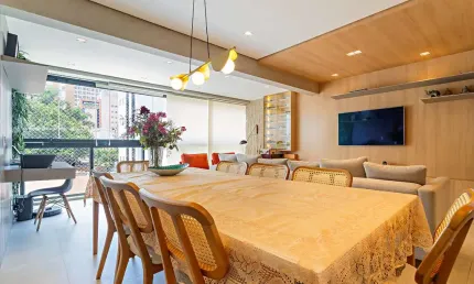 Apartamento tipo para venda em Vila Mariana com 3 quartos, sendo 3 suítes, 123m²