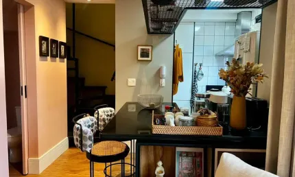 Apartamento tipo para venda em pinheiros com 1 quarto, sendo 1 suíte, 49m²