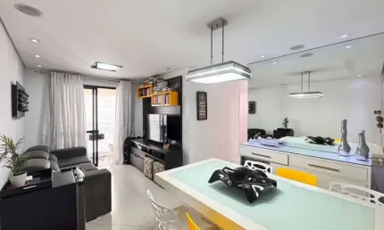 Apartamento tipo para venda em Vila Regente Feijó com 2 quartos, sendo 1 suíte, 67m²
