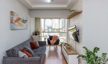 Apartamento tipo para venda em jardim marajoara com 3 quartos, sendo 1 suíte, 71m²