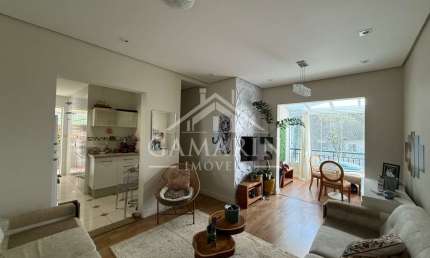 Apartamento Garden de 76m², 2 dormitórios, sacada fechada em vidro, vaga de garagem.