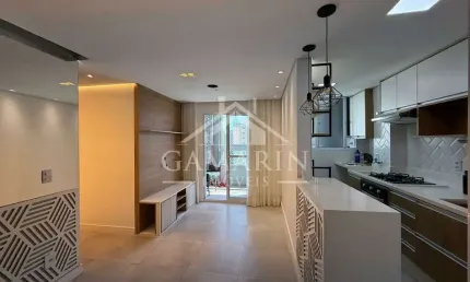 Apartamento de 65m², 3 dormitórios, 1 suíte, 3 vagas , varanda gourmet, andar alto.