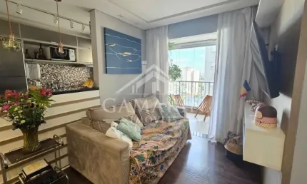 Apartamento de 63m² pronto para morar, 3 dormitórios, 1 suíte, vaga de garagem, andar alto.