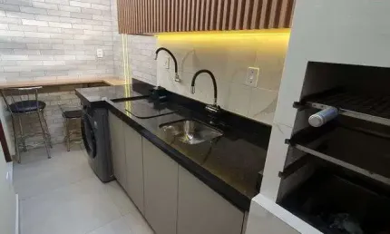 União - Casa Villagio com Área Gourmet e planejados