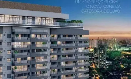 Apartamento de 107m² no Brooklin – 3 Dorms com Suíte, 2 Vagas, Terraço Gourmet e Lazer de Resort no Rooftop!