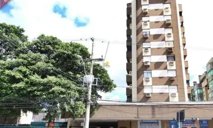 Apartamento 2 dormitórios sacada garagem - Menino Deus, Porto Alegre - 57m²