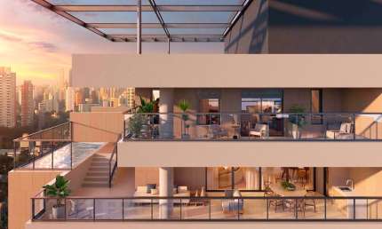 Cobertura Duplex com 363 m² com 04 suites, 06 banheiros e 04 vagas. Jardim Vila Mariana