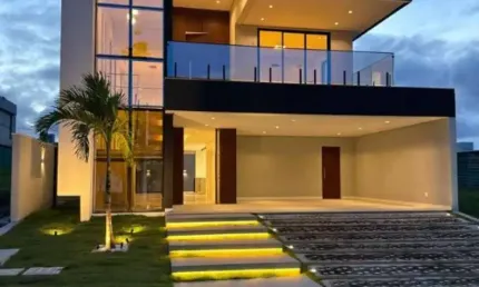 Casa em condomínio fechado com 4 quartos à venda na Avenida Quarto Anel Viário Km, S, Cidade Alpha, Eusébio
